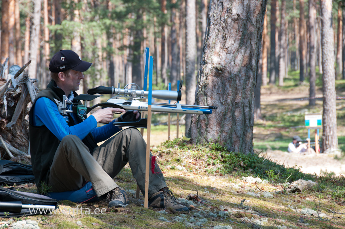 Kaidu Jalakas, Steyr LG 110 Field Target, March-X Tactical 8-80x56